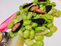 羊肚菌炒蚕豆-上蔬无瑕· 创意素食·Vegetarian(华采天地店)