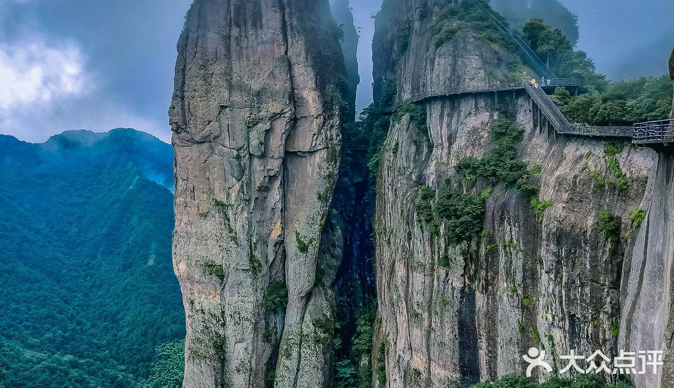 浙江周边游攻略📷云中奇境☁神仙居☁如意桥打卡