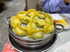 海菜扇贝蒸饺-添福来墨鱼饺子 · 海鲜东北菜(大连星海·黄浦路店)