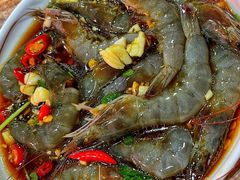 生腌虾-潮汕大排档