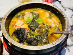 石锅蟹柳黑豆腐-四道菜·福建菜馆(新街口金鹰店)