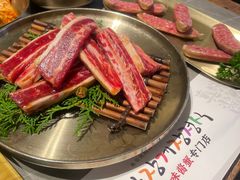 -草家酱蟹炭火烤肉店(珲春南路一店)