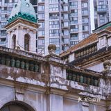 已经成为历史的京汉火车站旧址,背后刚好就是武汉地铁1号线