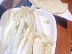 娃娃菜-鱼来顺纸上烤鱼