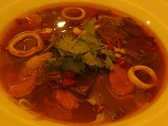 海鲜毛血旺-蓝天宾馆·融合菜·宴席(解放大道店)