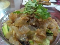 老醋蜇头-烁佳海鲜大馅饺子