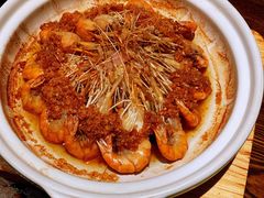 蒜焗罗氏虾-粗茶淡饭·隐庐私厨(东亭店)
