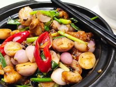 红葱头豆豉生焗肉排-德烨酒家