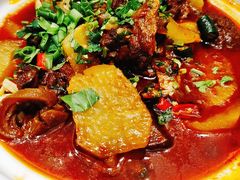 萝卜煨大别山黑山羊肉-眉州东坡(华联万柳店)