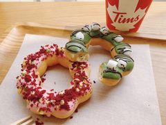 抹茶麻薯甜甜圈-Tims天好咖啡(江干万象城店)