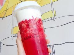 草莓芝士奶盖-爸爸糖手工吐司(椒江广场南路店)
