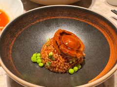 头鲍鱼汁松露酱鲍鱼饭-广州文华东方酒店·江-由辉师傅主理