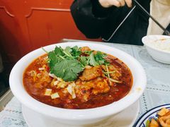 水煮牛肉-北大地皖峰饭馆