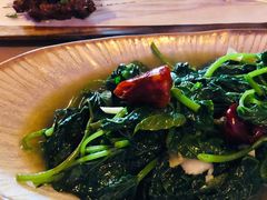 炝炒地瓜叶-山石榴·贵州菜(丰盛里店)