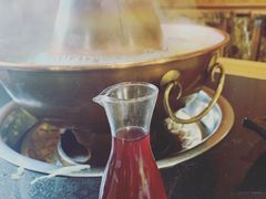 蓝莓酒-果松木炭酸菜铜火锅·外婆参鸡汤