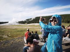 -老忠实间歇泉