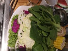 蔬菜拼盘-草原塞蛮羊火锅城(港湾店)