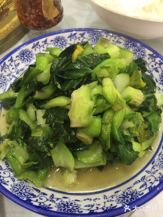 邱记私房菜(南大街店)-炒青菜-菜-炒青菜图片-乌镇美食-大众点评网
