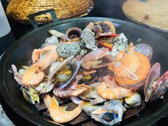 大锅蒸海鲜（优质套餐）-大锅强·蒸海鲜青岛菜(吾悦广场店)