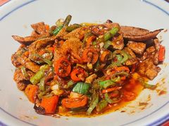 油爆土猪肝-荆九爷爆炒桥头三嫩(浙大店)