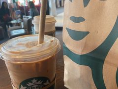 冰红茶咖啡拿铁鸳鸯-星巴克(东莞塘厦万科生活广场店)