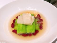 竹笙腰豆焖胜瓜-炳胜公馆(珠江新城店)