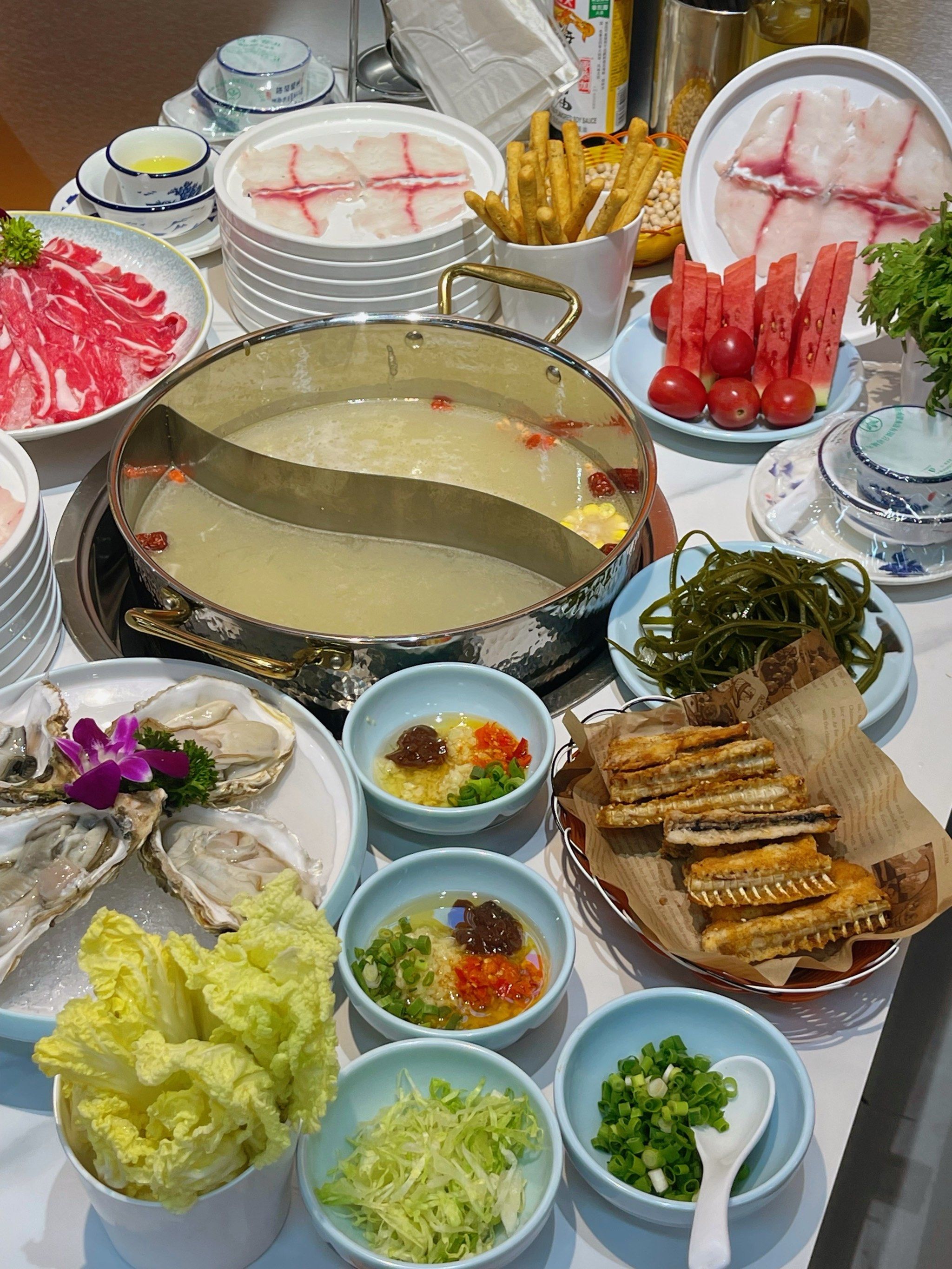 广东人吃了都叫好的‼️兰州海鲜粥火锅