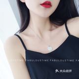 宝藏首饰推荐，土星锁骨链