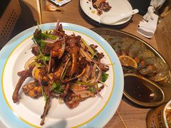 -街角等你.大连海鲜烧烤.经典铁板海鲜串(西安路店)