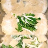 晚餐：面片汤➕煎饺子🥟