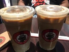 标准杯豆奶拿铁-太平洋咖啡(青岛万象城店)