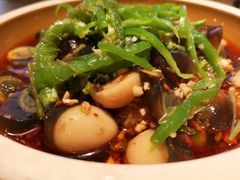 擂辣椒茄子皮蛋-麻辣总动员·川派海鲜·现炒浇头面·自贡菜(五彩城店)