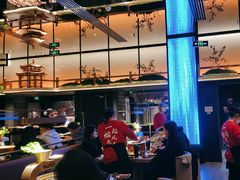 大堂-西塔老太太泥炉烤肉(温州首店万象城黑金店)