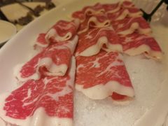 级雪花牛肉粒-揽季锅物会.福建黄鱼.海鲜姿造(五四路店)