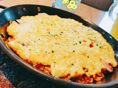 芝香珍鲑贝柱焗饭-必胜客(江桥万达店)