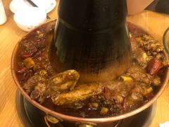 -超越炭火牛蛙火锅鸡(河东店)