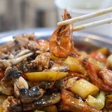 里面的这个面真的太绝了～太适合武汉的口味了