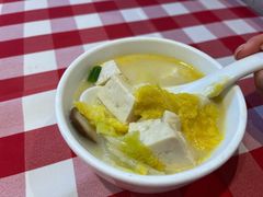 鸡汤小白菜炖豆腐-西贝(吴江路湟普汇店)