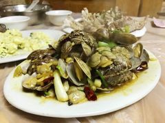 姜葱炒花蛤-阿杰臻选海鲜饭店(普陀山店)