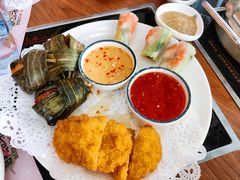 虾饼-樾餐厅泰式海鲜火锅(民歌湖店)