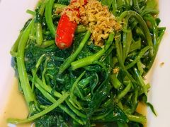 秘制虾酱炒空心菜-帕蓝·暹罗料理(曲阳店)