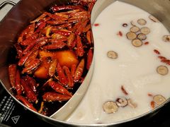 胡椒猪肚鸡双拼锅底-尚尚仙·酸汤猪手·猪肚鸡火锅(华联万柳购物中心店)