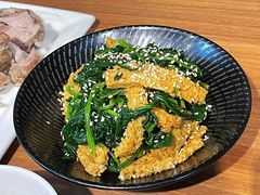 菠菜拌面筋-贯贯吉·清真餐厅(浙江中路店)