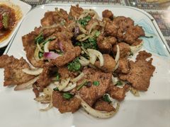 孜然羊肉-新疆伊宁远征餐厅