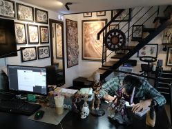 -729CLUB美式风格纹身店