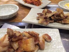 烤猪颈肉-金顺碳烤肉(1号店)