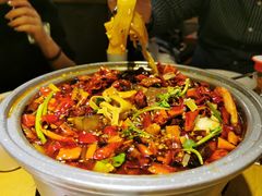 海鲜毛血旺-吕氏疙瘩汤·海鲜新鲁菜(凯德mall新都心店)