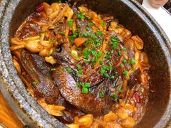 干香碟鱼头-鹊华居·地道鲁菜·海鲜·融合味(大明湖店)