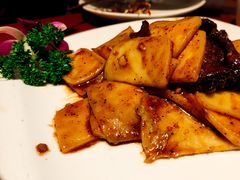 牛仔骨炒年糕-绿茶餐厅(成都万象城店)