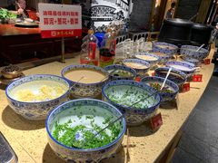 自助调料区-黄家码头老火锅(解放碑旗舰店)